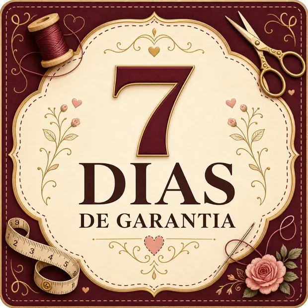 Selo de garantia de 7 dias